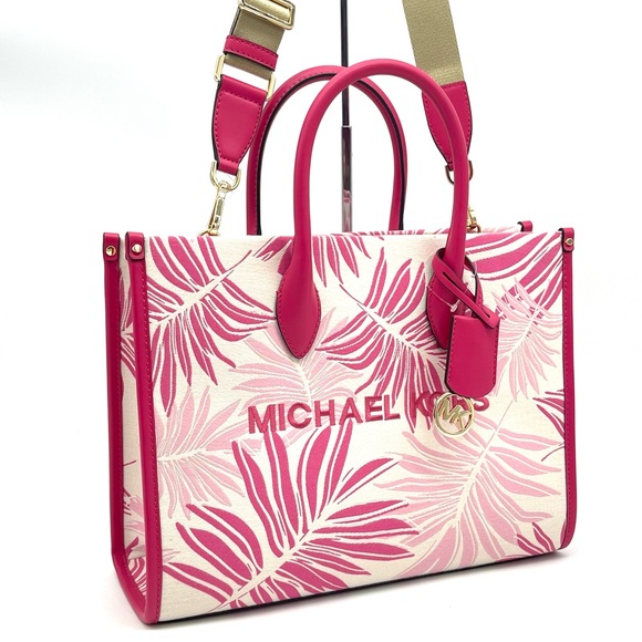 Michael Kors Mirella Medium EW Tote Crossbody Bag - Picture 2 of 9